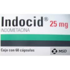 Generic Indocin 25mg 30 Caps, indomethacin